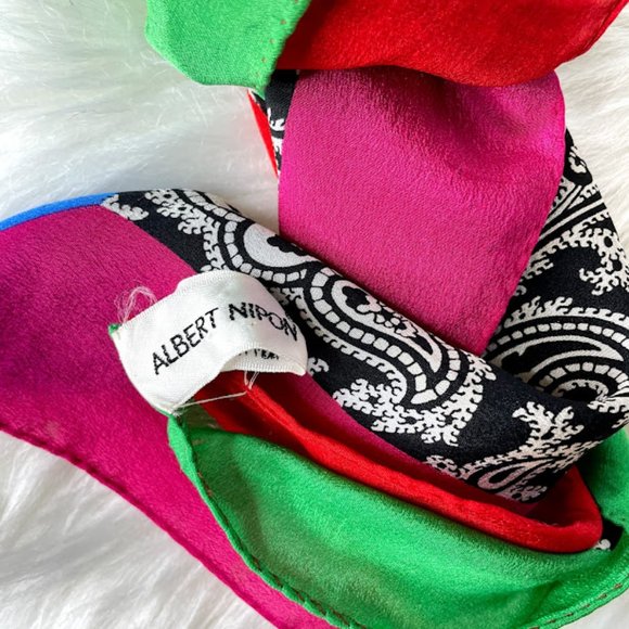 Multi color Albert Nipon Scarf - Picture 3 of 3